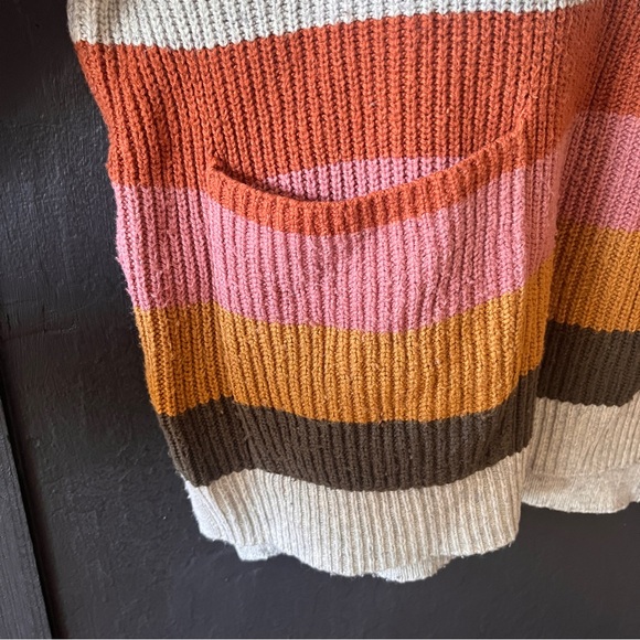 Madewell Striped Crew Neck Pocket Sweater - Picture 6 of 13